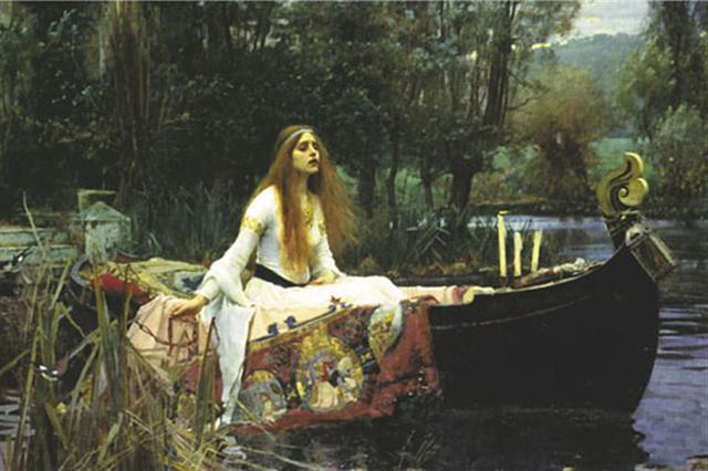 Poster - The lady of shalott